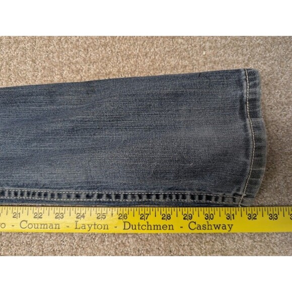 Cowgirl Tuff Jeans Don't Fence Me In Pearls Womens 27/31 Medium Wash Blue Denim - Picture 10 of 11